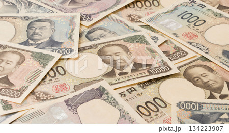 日本紙幣 日本紙幣 134223907