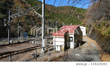 大井川鉄道井川線 アプトいちしろ駅 大井川鉄道井川線 アプトいちしろ駅 134224201
