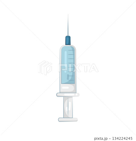 Illustration of syringe Illustration of syringe 134224245