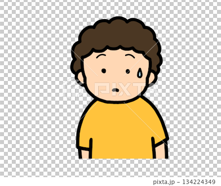 Confused Asian boy 134224349