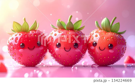 Pink and red heart shape balloons vector illustration for Valentine's Day romance and wedding celebration design Pink and red heart shape balloons vector illustration for Valentine's Day romance and wedding celebration design 134224669