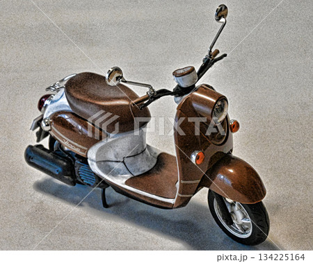 バイクの模型 バイクの模型 134225164
