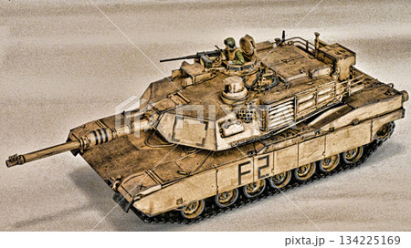戦車の模型 戦車の模型 134225169