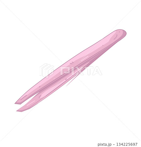 Illustration of tweezers  134225697