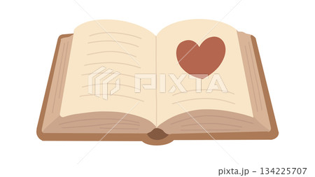 Vintage Book Cozy Aesthetic for Stationery, Bookstore Logos, Posters, Stickers, and Educational Designs. Vector illustration Vintage Book Cozy Aesthetic for Stationery, Bookstore Logos, Posters, Stickers, and Educational Designs. Vector illustration 134225707