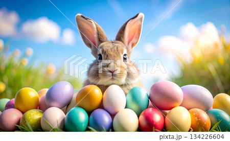 Easter-themed backgrounds are perfect for promotional backgrounds. Easter-themed backgrounds are perfect for promotional backgrounds. 134226604