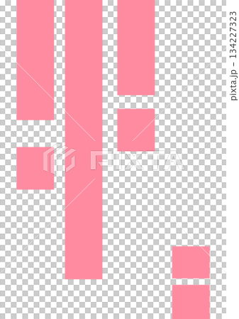 Pop geometric block and space pattern, asymmetrical pink rectangle and line design Pop geometric block and space pattern, asymmetrical pink rectangle and line design 134227323