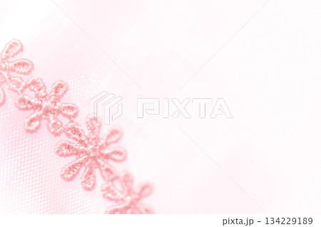 レース・フラワー 背景素材 134229189