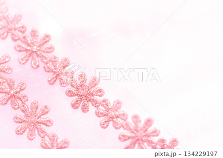 レース・フラワー 背景素材 134229197