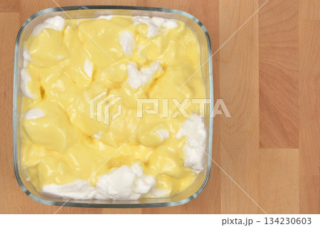 Floating Island Dessert 134230603