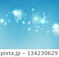 Blue Vector Bokeh Background For Finance And Technology 134230629