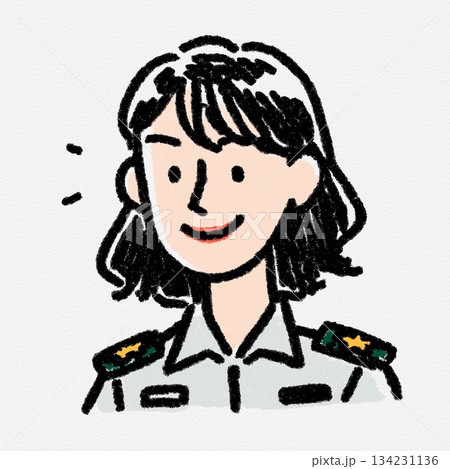 女性警察官 134231136