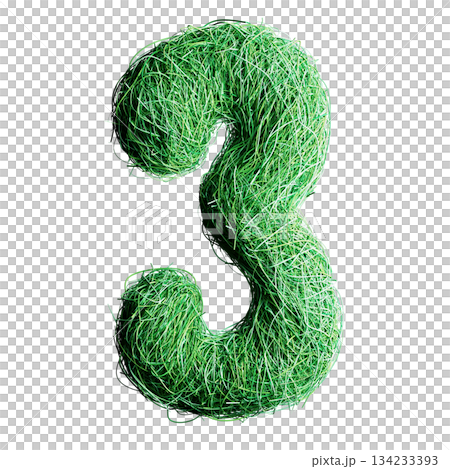 Eco Letter E Made of Green Grass Texture Eco Letter E Made of Green Grass Texture 134233393