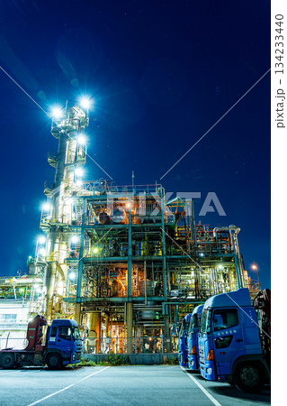 【神奈川県】川崎市千鳥町　工場夜景 134233440