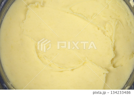 Close-up Mashed Potatoes Close-up Mashed Potatoes 134233486
