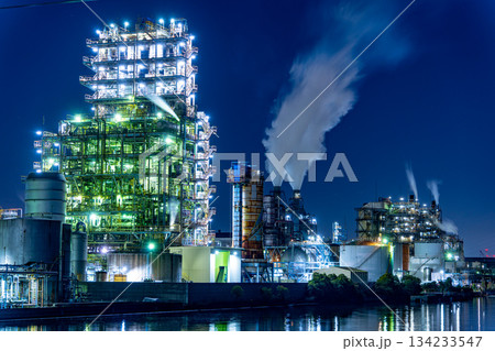 【神奈川県】川崎市扇町　工場夜景 134233547