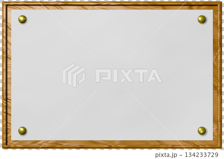 Message board (Menu: transparent material) Message board (Menu: transparent material) 134233729