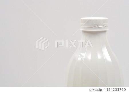 White Plastic Bottle 134233760