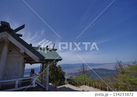 宝満山山頂　かまど神社上宮 134233872