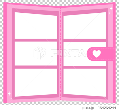 Kawaii Pink Memories Photo Album Frames Bundle, valentine element Kawaii Pink Memories Photo Album Frames Bundle, valentine element 134234244