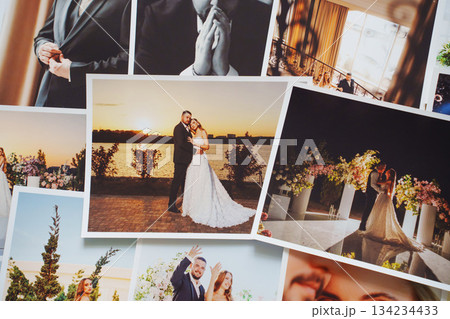 Beautiful printed wedding photos. 134234433