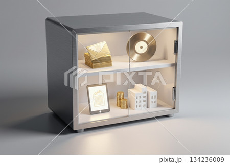 Transparent Vault with Layered Passive Income Sources 134236009