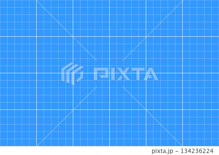 Blueprint grid sheet background. Checkered blank page layout for school or college notebook, office work, drafting, plotting, engineering or architecting measuring, cutting mat Blueprint grid sheet background. Checkered blank page layout for school or college notebook, office work, drafting, plotting, engineering or architecting measuring, cutting mat 134236224