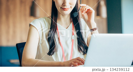 女性オペレーター コールセンター 女性オペレーター コールセンター 134239112
