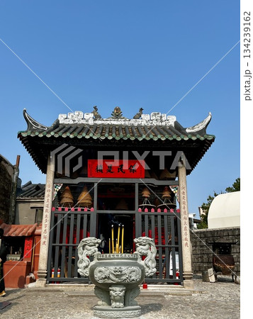 世界遺産に登録されたマカオ歴史市街地区のナーチャ廟 世界遺産に登録されたマカオ歴史市街地区のナーチャ廟 134239162