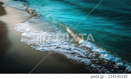 Quiet Turquoise Shore Quiet Turquoise Shore 134240195