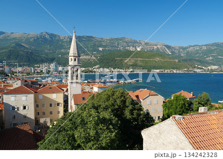 Panorama of Budva city, Montenegro Panorama of Budva city, Montenegro 134242328