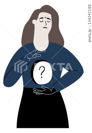 Emptiness feeling. Personality disorder mental illness drawing Emptiness feeling. Personality disorder mental illness drawing 134243188