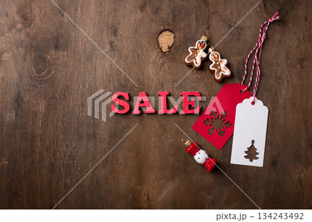Christmas sale concept. Boxing day. Christmas sale concept. Boxing day. 134243492