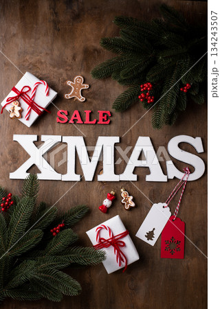 Christmas sale concept. Boxing day. 134243507