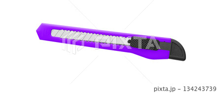 Bright Purple Utility Knife with Black Handle Design Bright Purple Utility Knife with Black Handle Design 134243739