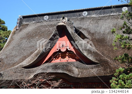 茅葺き屋根 茅葺き屋根 134244014