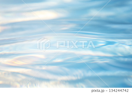 水面模様がつくる夏色のイメージ 134244742