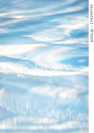 水面模様がつくる夏色のイメージ 134244744