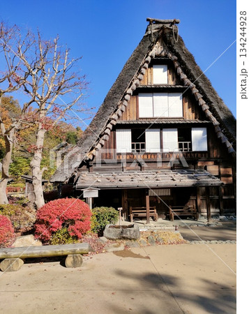 都会の中の古民家博物館、合掌造り 134244928