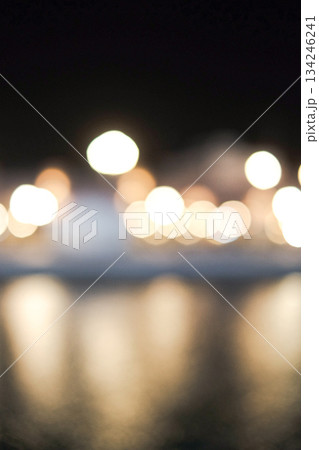 玉ボケの背景素材 134246241