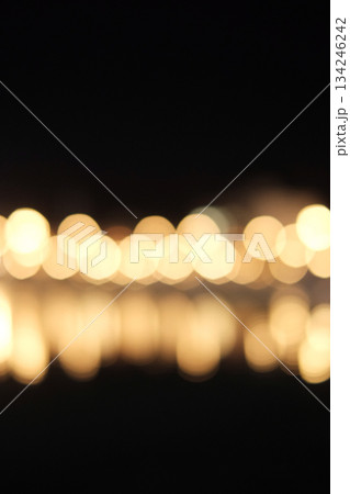 玉ボケの背景素材　 134246242