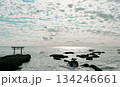 大洗神社・神磯の鳥居・海に浮かぶ鳥居 134246661