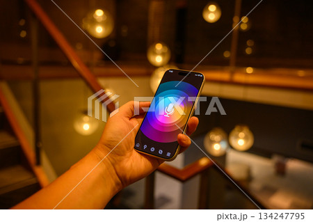 スマホで音声アシスタント操作 スマホで音声アシスタント操作 134247795