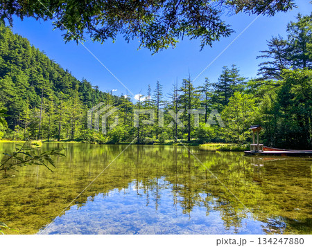 明神一之池　上高地 134247880