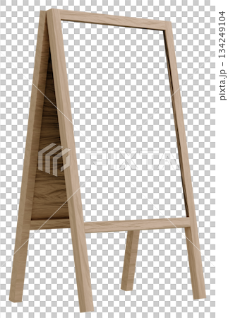 3D Material_Frame_A_Signboard_Brown 134249104