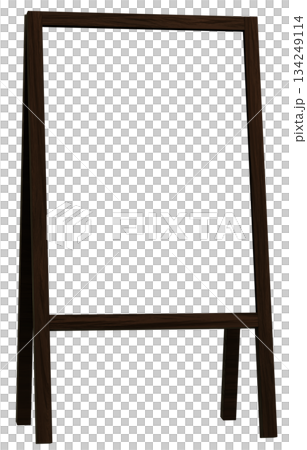 3D Material_Frame_A_Signboard_Black 134249114