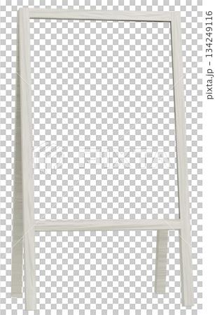 3D材質_框架_A_白色招牌 134249116