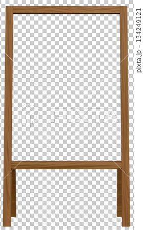 3D材質_框架_A_棕色招牌 134249121