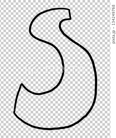Hand drawn S alphabet letter outline for colouring book, tattoo, font, typography, text, message, campaign badge, initials, name design, print, calligraphy, sticker, poster, cute patch, brooch, art Hand drawn S alphabet letter outline for colouring book, tattoo, font, typography, text, message, campaign badge, initials, name design, print, calligraphy, sticker, poster, cute patch, brooch, art 134249768
