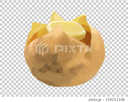 じゃがバター（皿なし） 134251106